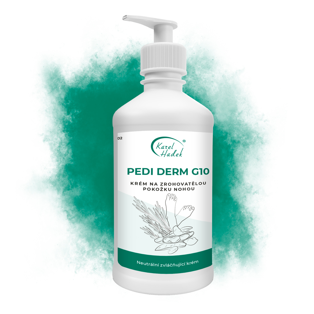 Krém na nohy PEDI DERM G10 - 500 ml s dávkovačem