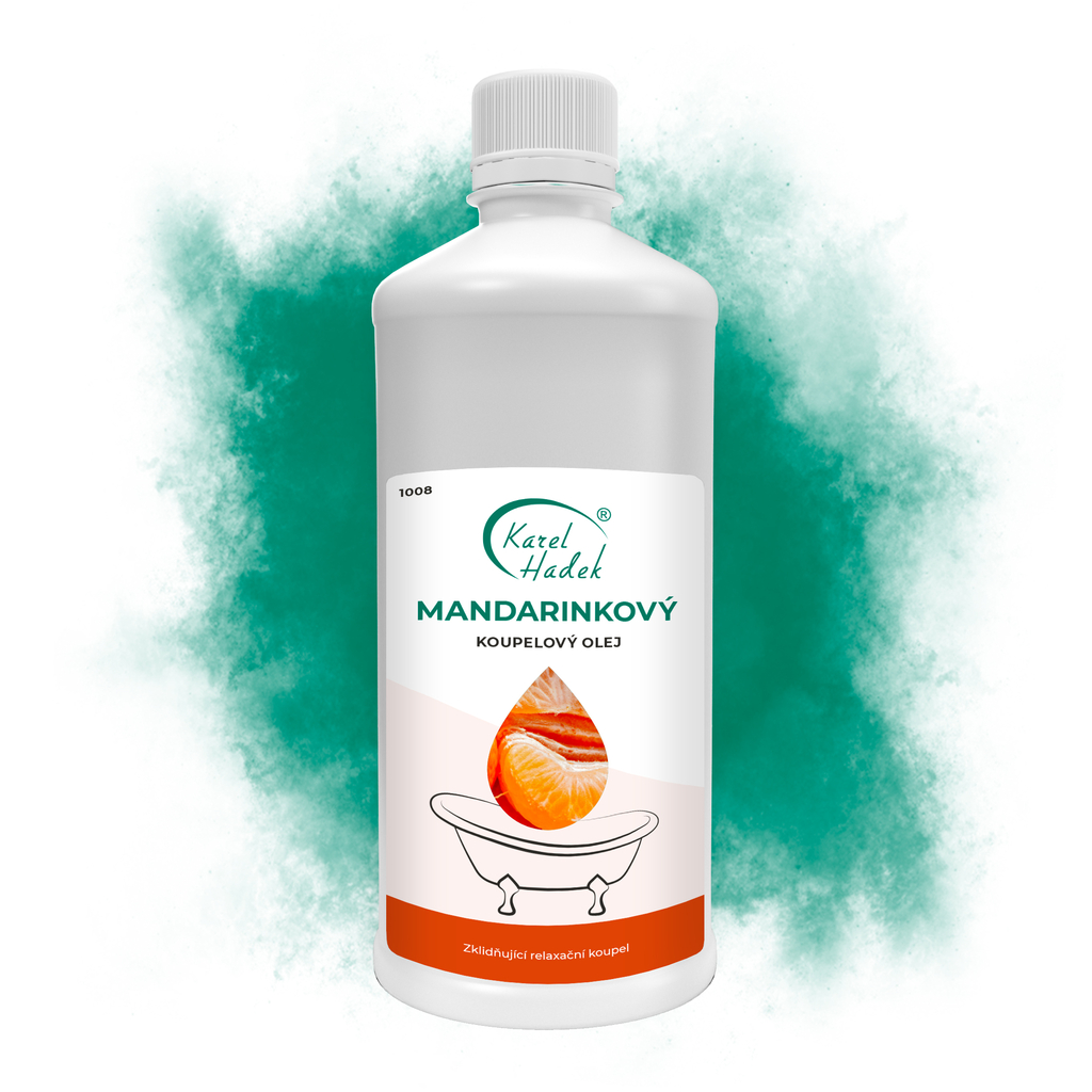 Koupelový olej MANDARINKOVÝ - 1000 ml