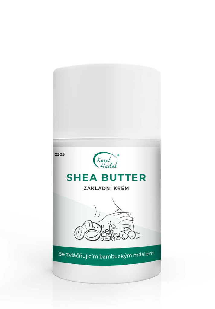 SHEA BUTTER Regenerační základní krém 50 ml v airless AKCE