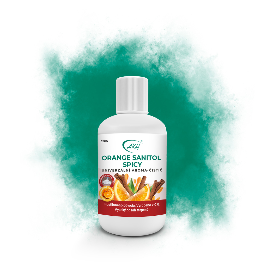 Univerzální aroma čistič ORANGE SANITOL SPICY