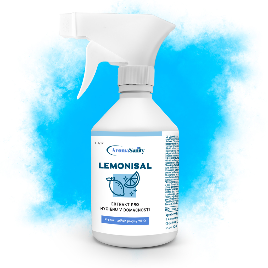 Citrusový extrakt LEMONISAL pro udržení hygieny 500 ml