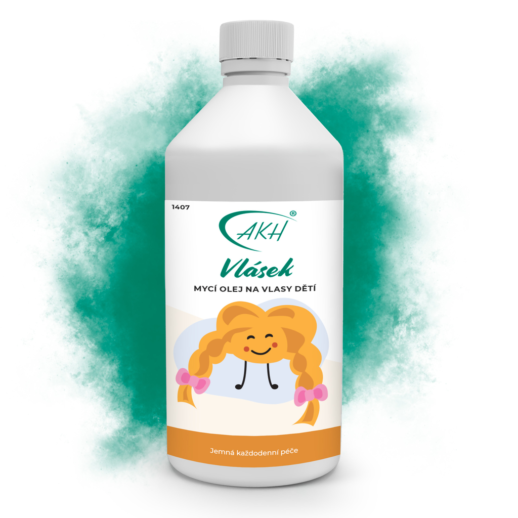 Dětský vlasový mycí olej VLÁSEK - 1000 ml