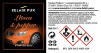 Autoparfém LITSEA & PEPŘ 10 ml - s dřevěným aplikátorem