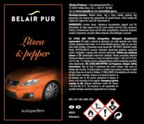 Autoparfém LITSEA & PEPŘ - 30 ml