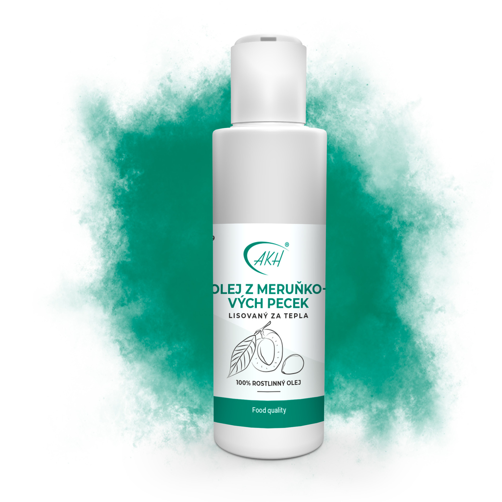 Za studena lisovaný OLEJ Z MERUŇKOVÝCH PECEK - 100 ml