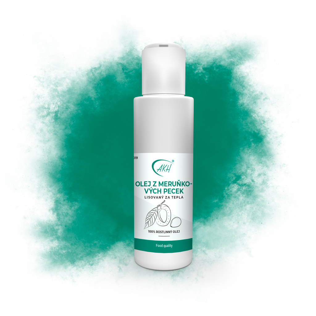 Za studena lisovaný OLEJ Z MERUŇKOVÝCH PECEK - 200 ml