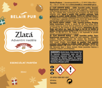 Esenciální parfém ZLATÁ ADVENTNÍ NEDĚLE - 30 ml