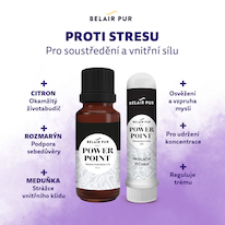 Směs esenciálních olejů POWER POINT pro soustředění a vnitřní sílu - 10 ml