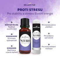 Směs esenciálních olejů NITRO pro stabilitu a novou energii - 10 ml