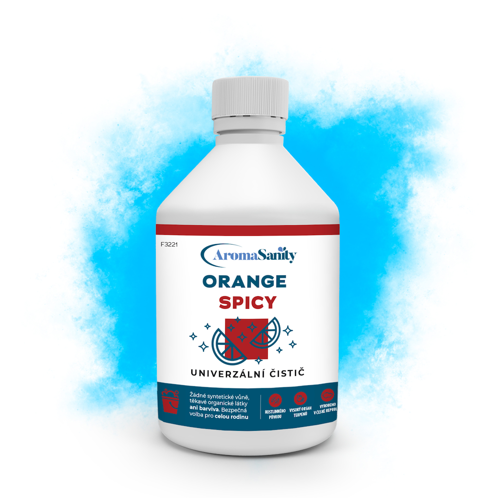 Univerzální aroma čistič ORANGE SPICY - 500 ml