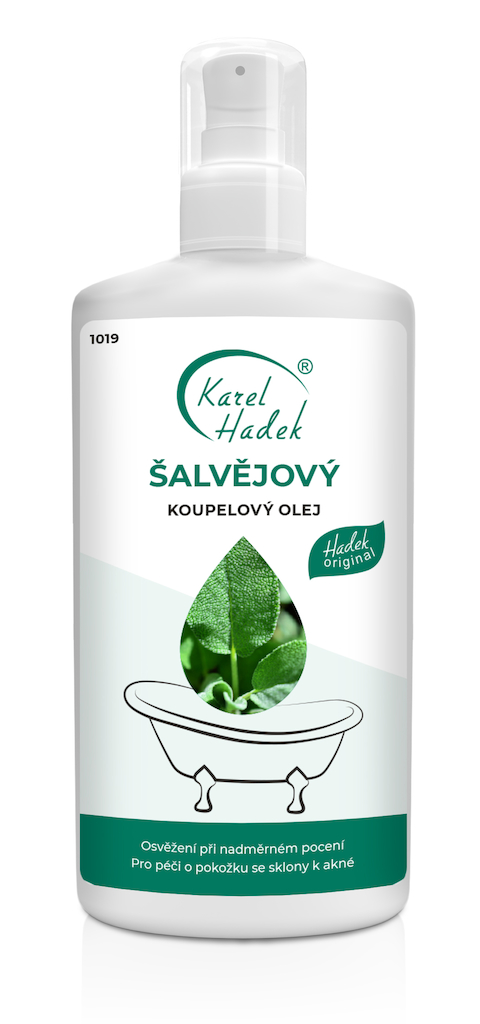 ŠALVĚJOVÝ Koupelový olej 200 ml AKCE
