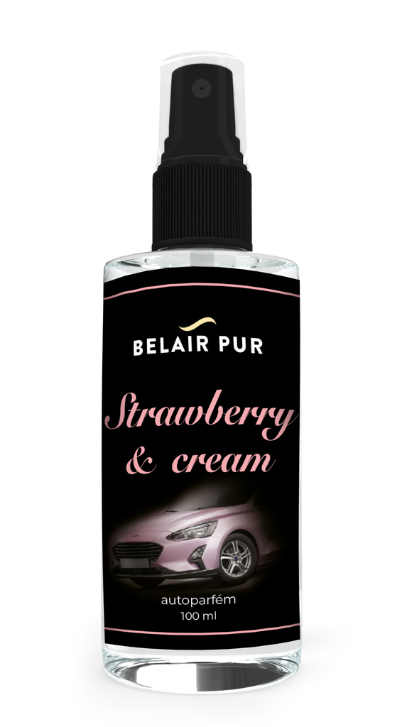 Autoparfém JAHODA & SMETANA - 100 ml