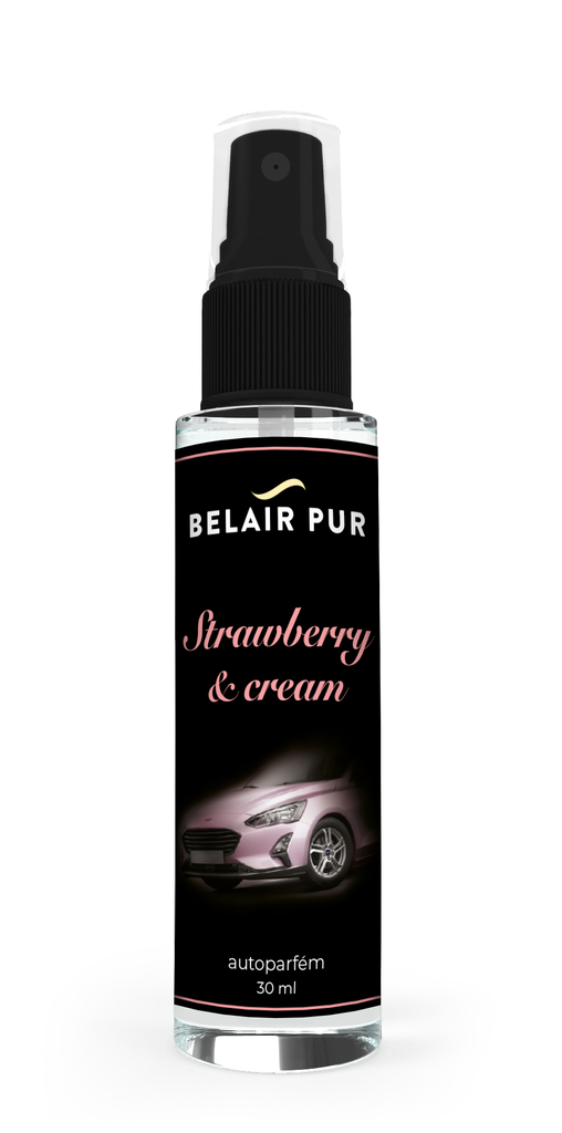 Autoparfém JAHODA & SMETANA - 30 ml