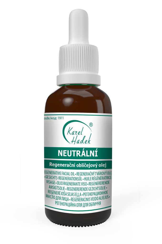 Regenerační obličejový olej NEUTRÁLNÍ - 100 ml