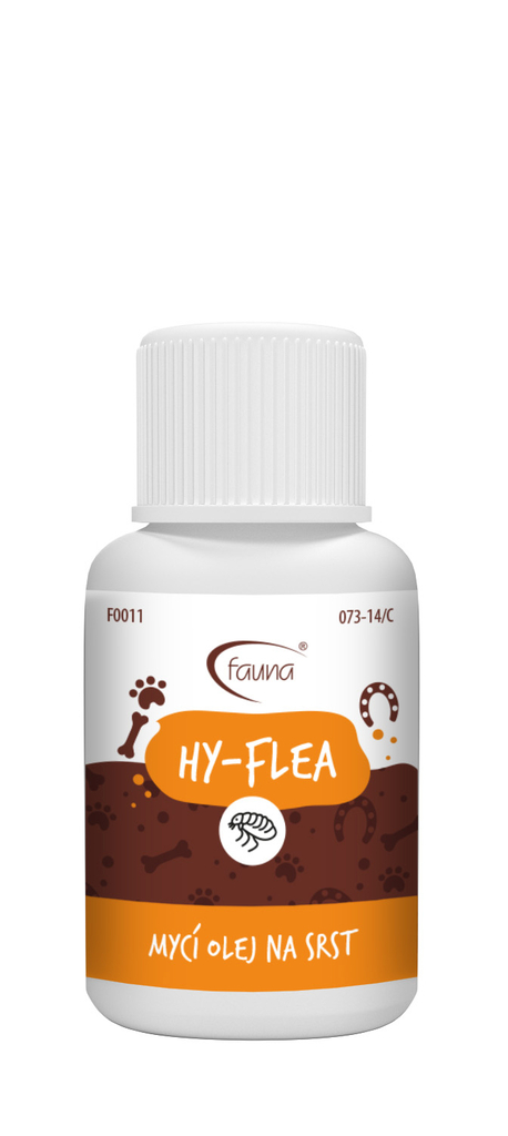 Mycí olej HY-FLEA na srst a pokožku s parazity 20 ml