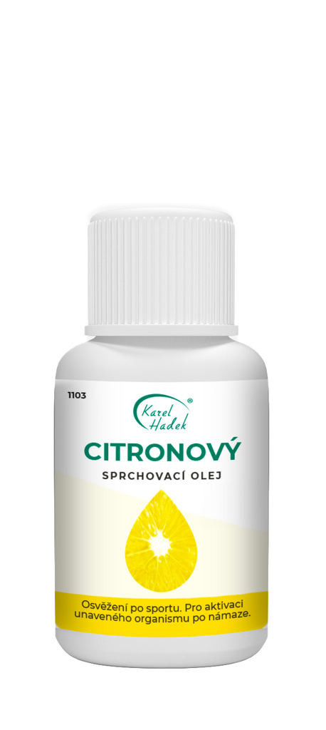 Sprchovací olej CITRONOVÝ - 20 ml