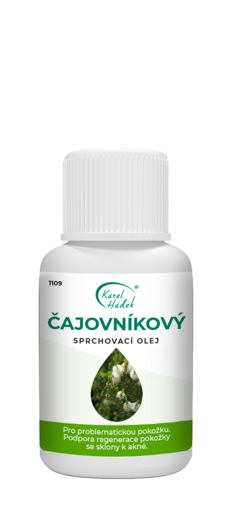 Sprchovací olej ČAJOVNÍKOVÝ - 20 ml