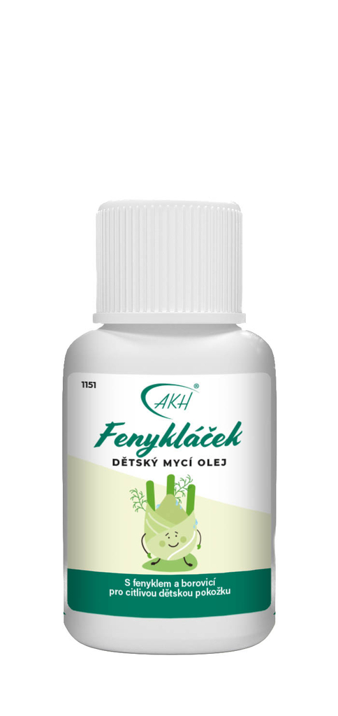 Dětský mycí olej FENYKLÁČEK - 20 ml