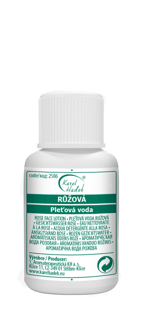 Pleťová voda RŮŽOVÁ - 20 ml