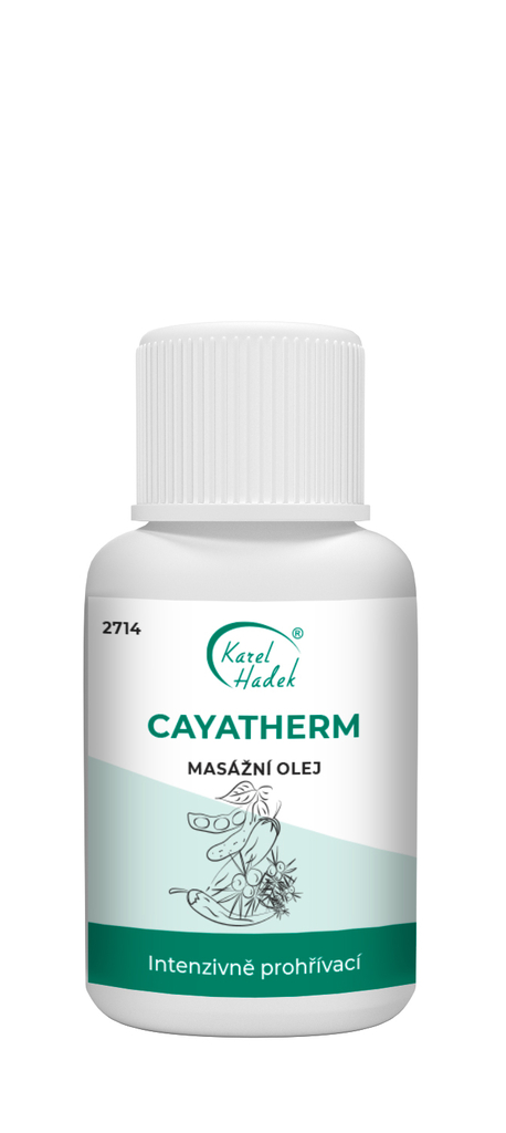 Masážní olej CAYATHERM - 20 ml