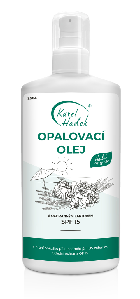 OPALOVACÍ OLEJ SPF 15 - 200 ml