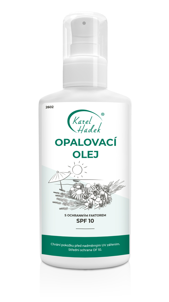 OPALOVACÍ OLEJ SPF 10 - 100 ml