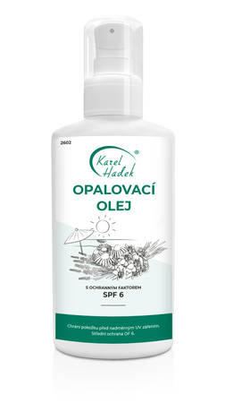 OPALOVACÍ OLEJ SPF 6 s třezalkou a levandulí - 100 ml