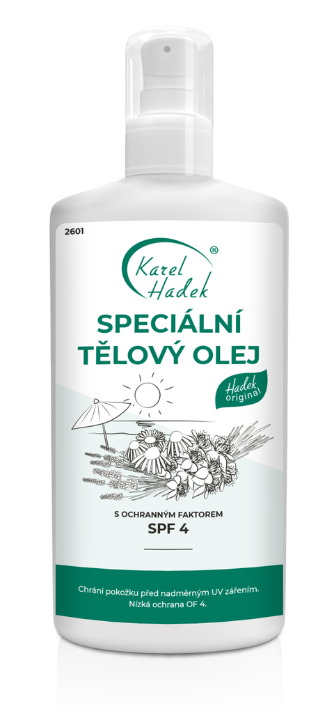 SPECIÁLNÍ TĚLOVÝ OLEJ SPF 4 - 200 ml