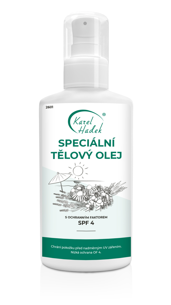 SPECIÁLNÍ TĚLOVÝ OLEJ SPF 4 - 100 ml