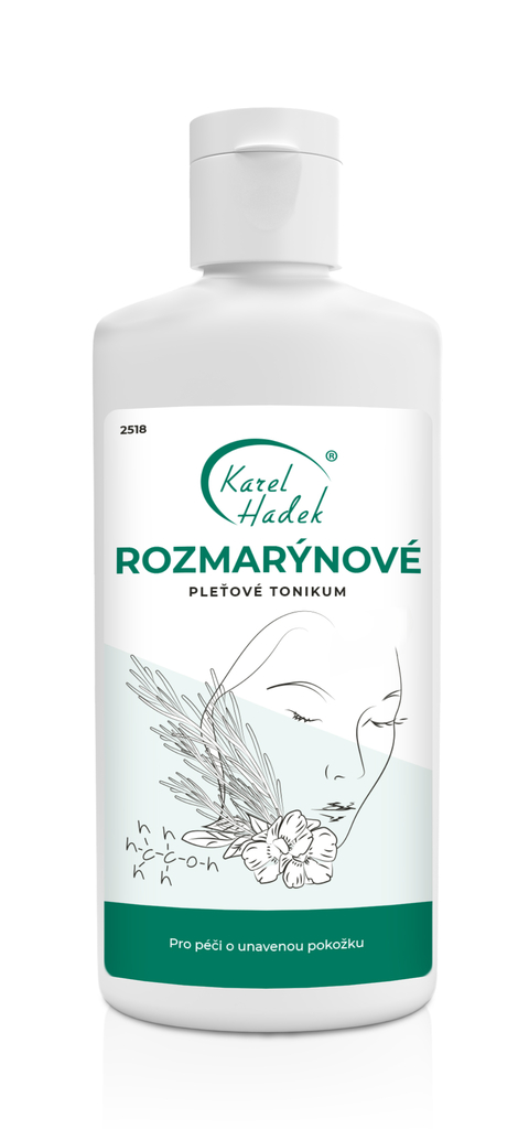 Pleťové tonikum ROZMARÝNOVÉ - 200 ml