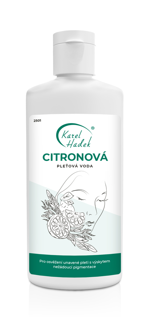 Pleťová voda CITRONOVÁ - 200 ml
