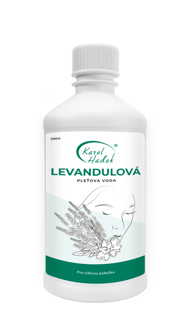 Pleťová voda LEVANDULOVÁ - 500 ml