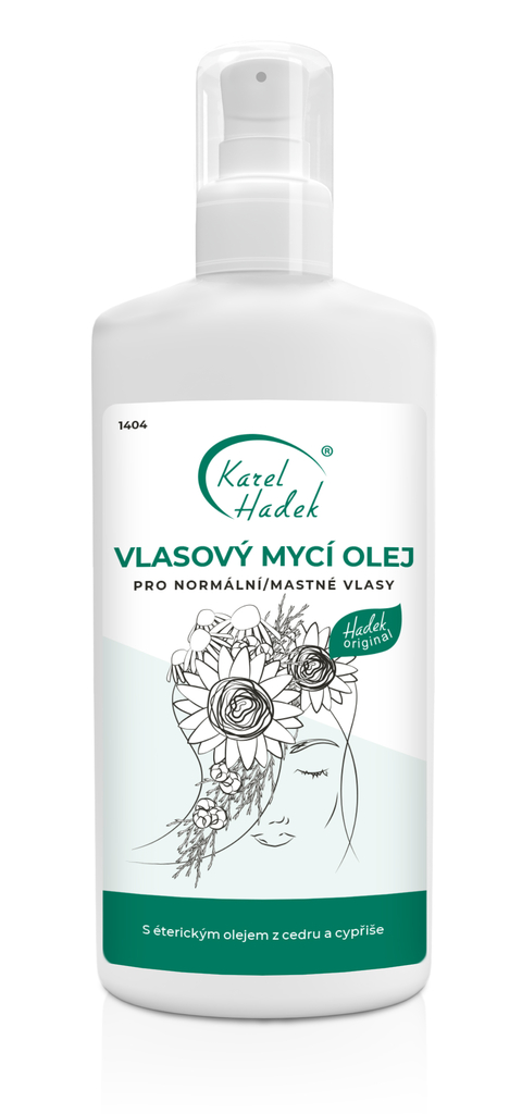 VLASOVÝ MYCÍ OLEJ pro normální/mastné vlasy 200 ml