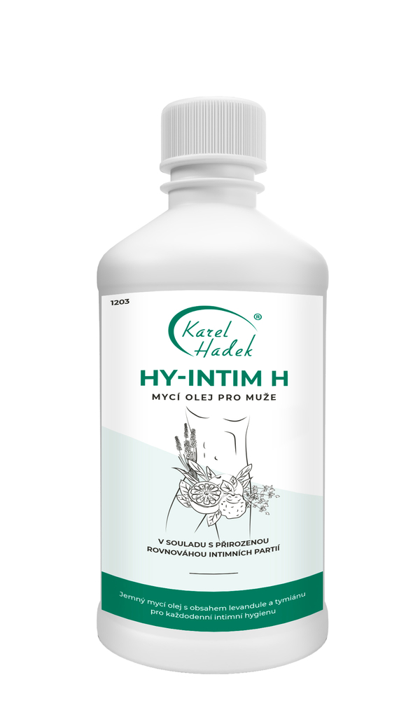 Intimní mycí olej HY-INTIM H pro muže - 500 ml