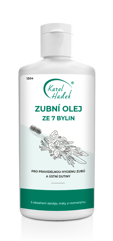 Zubní olej ZE SEDMI BYLIN - 200 ml